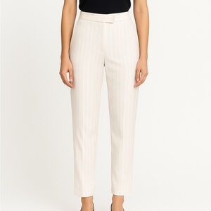 Liliu Pink & Cream Pinstripe Pants Size 12